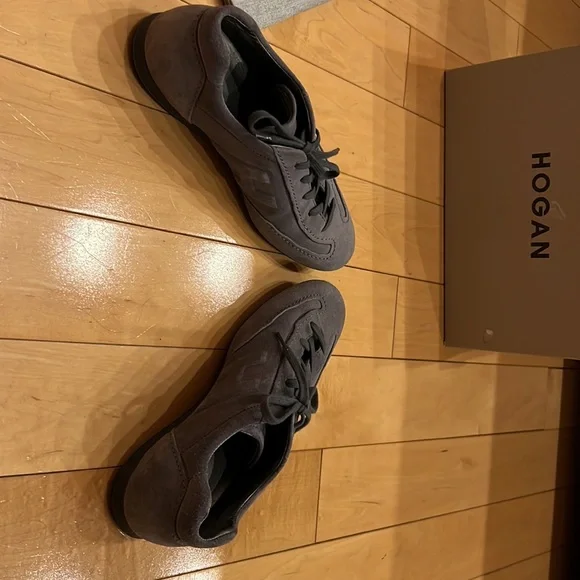 Hogan Olympia gray suede sneakers - Picture 7 of 9